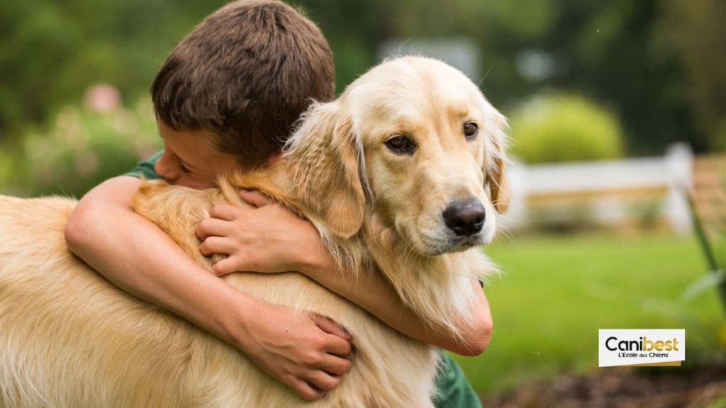 Les chiens font baisser le stress chez l'enfant