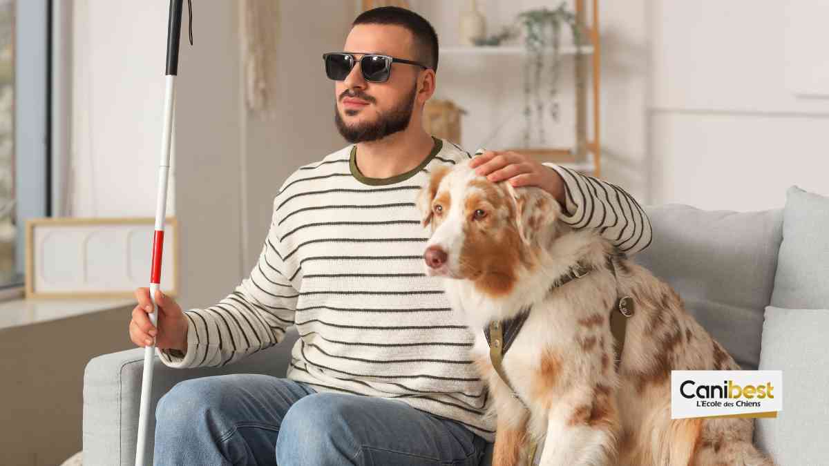 « Major » le chien guide d&rsquo;aveugle disparu a été retrouvé