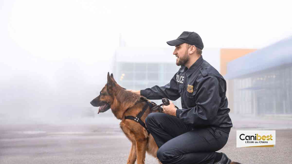 Un chien échappe à l’euthanasie de justesse et devient chien d’élite.