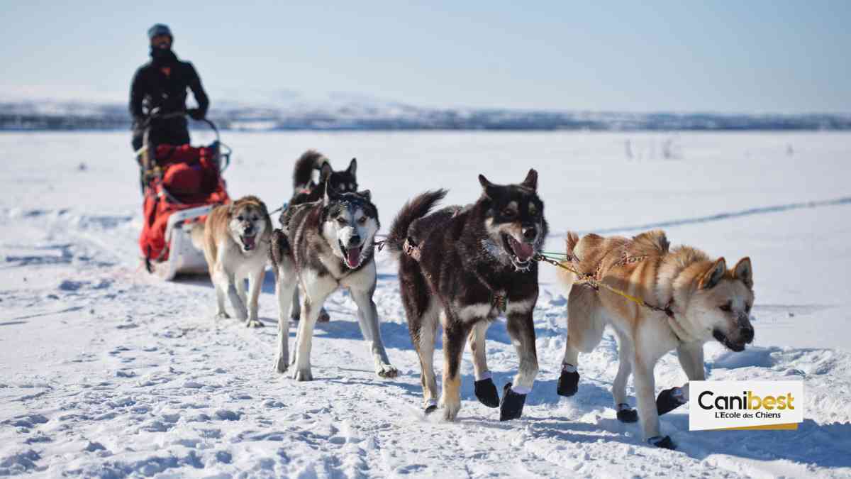 Chiens de traineau, héros des neiges
