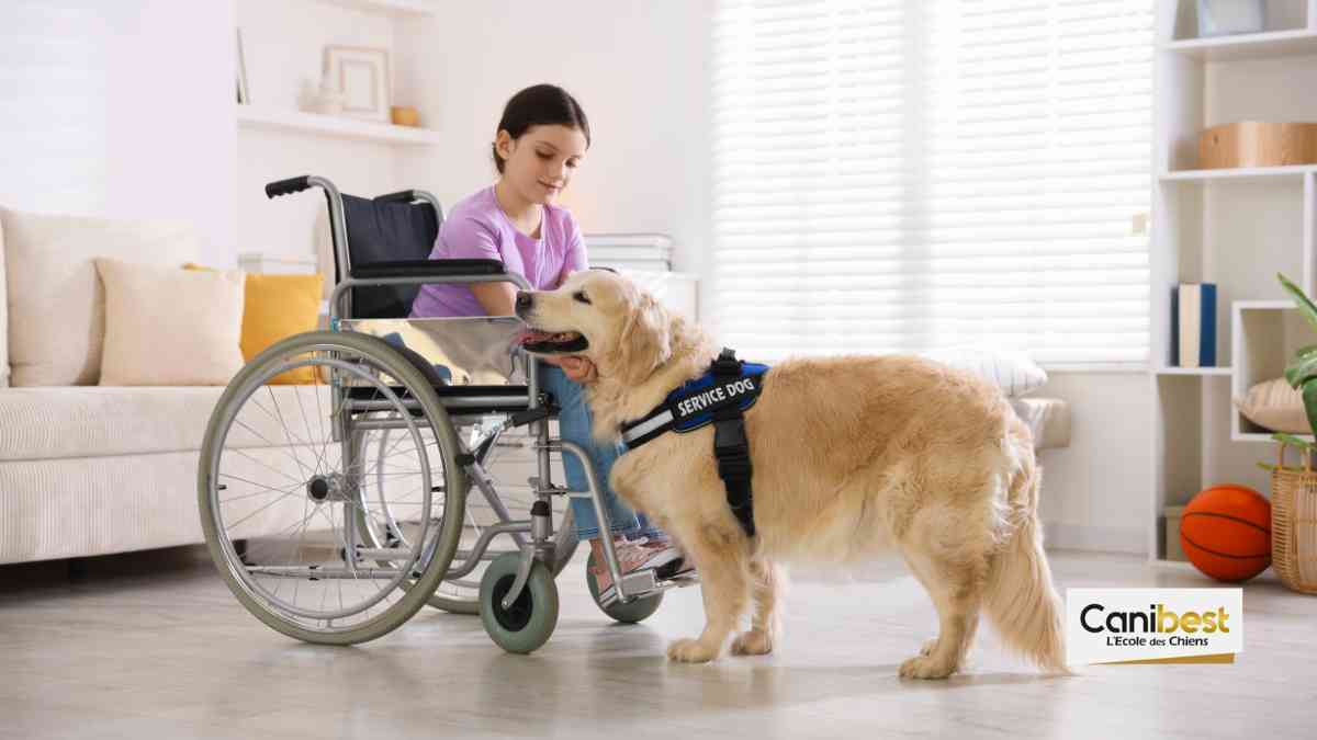 Seine maritime (76) : Des chiens en soutient d&rsquo;enfants handicapés