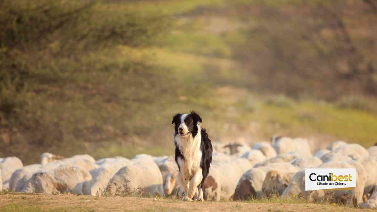Un chien de troupeau sourd à appris la langue des signes
