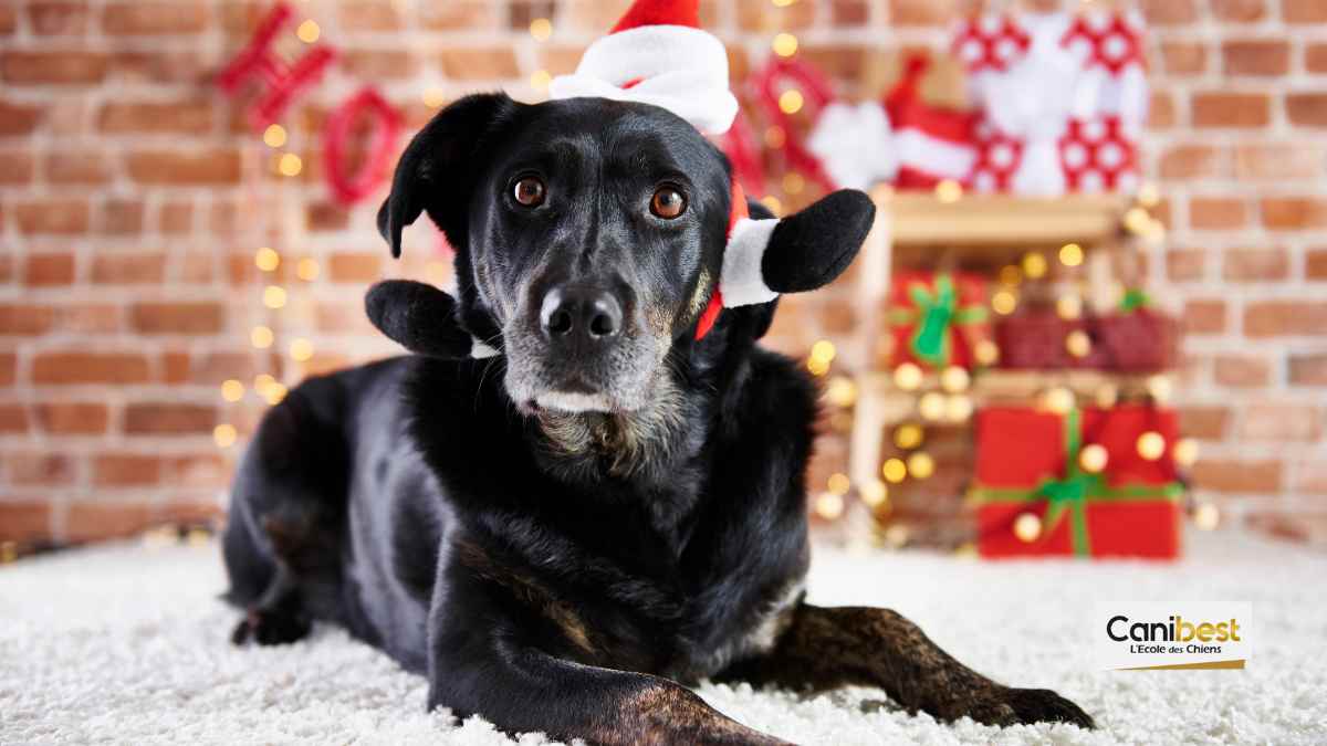 Une montagne de cadeaux pour Némo, le chien du couple présidentiel.